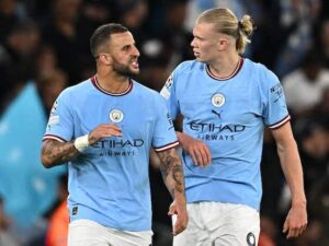 Kyle Walker has a condition to keep his focus on Manchester City team-mate Erling Haaland.