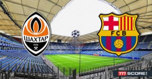 Why is the Barcelona vs. Shakhtar Donetsk match taking place in Germany?