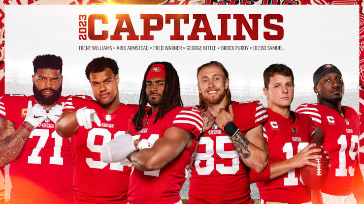 “Meet the 49ers 2024 Team Captains: Shocking New Addition Revealed! “