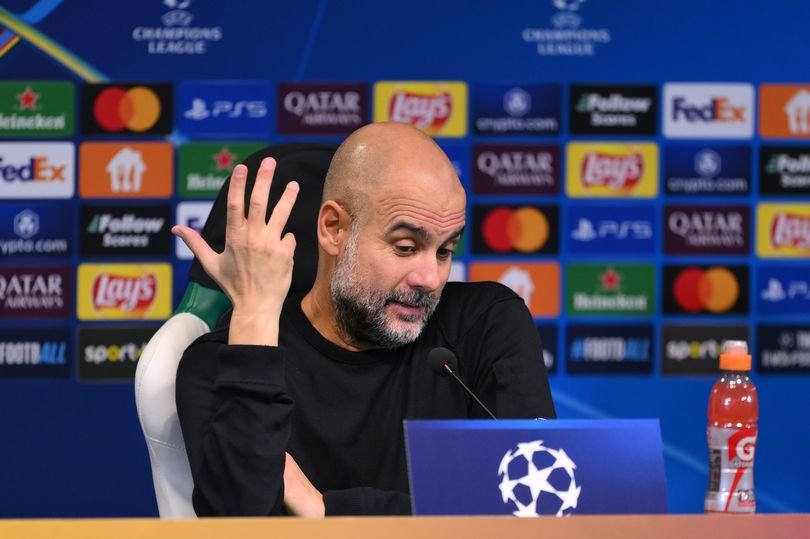 “Pep Guardiola Throws Playful Jab at Man United While Delivering Strong Message for Man City’s Comeback”