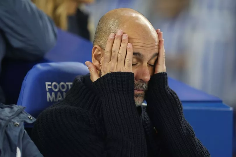 “Brighton Fans’ Taunt at Pep Guardiola Brings Back Painful Memories in Man City’s Shocking Loss”