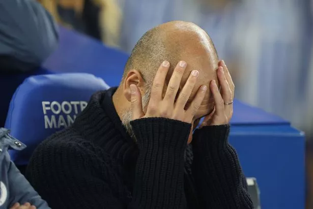 “Pep Guardiola Faces Huge Crisis as Man City’s Title Hopes Take a Hit After Brighton Defeat!”