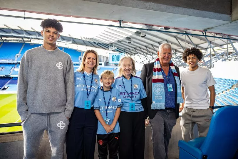 “Exciting Update! Man City Stars Celebrate Rapid Progress on North Stand Expansion”