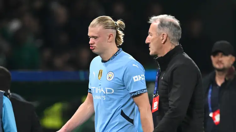 “Erling Haaland Breaks Silence with Determined Message After Tough Night in Man City’s Shocking Loss to Sporting CP”