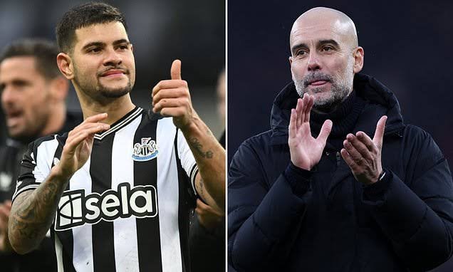 “Bruno Guimaraes Reveals Pep Guardiola Chat Amid Exciting Man City Transfer Buzz!”