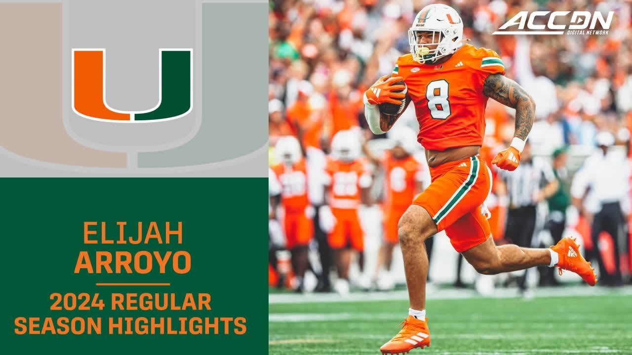 “Devastating Setback: Miami TE Elijah Arroyo Sidelined from NFL Combine Due to Knee Injury!”