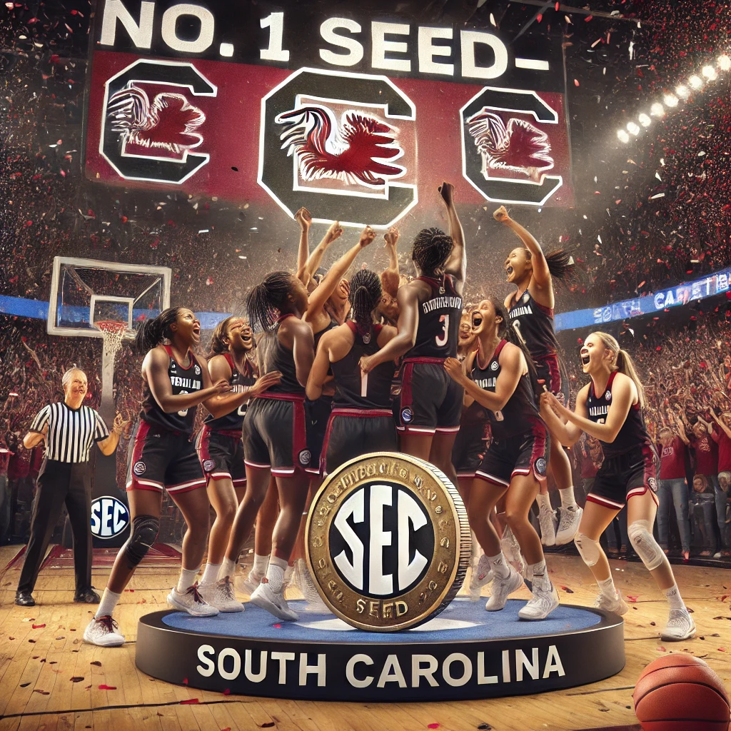 “Coin Flip Shocker! South Carolina Snags No. 1 Seed Over Texas in SEC Tournament Drama!”