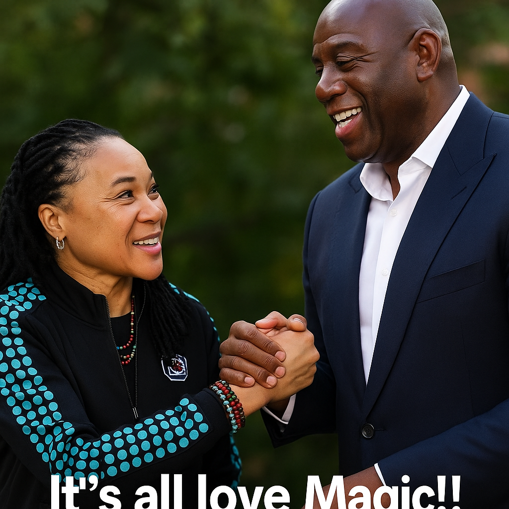 Dawn Staley Shares Heartfelt Response to Magic Johnson Following Major Achievement