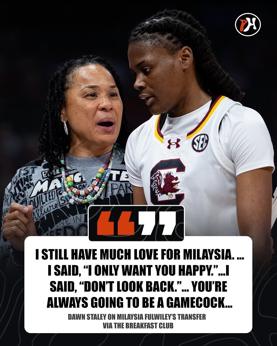 Dawn Staley Breaks Silence on MiLaysia Fulwiley’s Transfer to LSU: ‘Her Happiness Comes First’