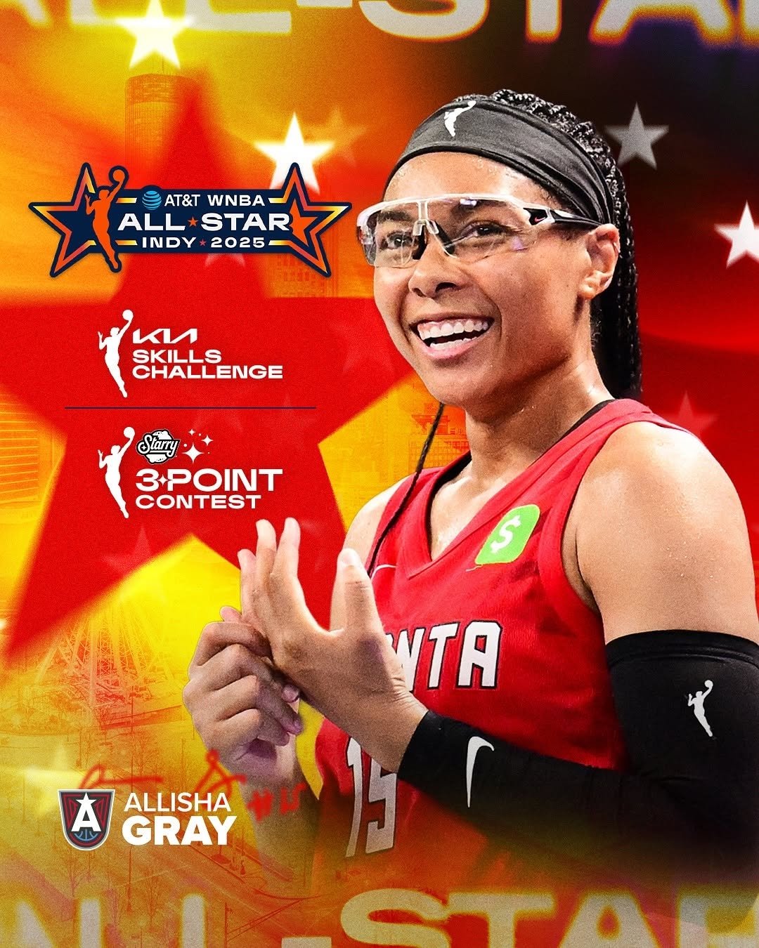 “Back for More! Can Anyone Stop Her? Gamecock Great Allisha Gray Returns to Defend Her All-Star Titles!”