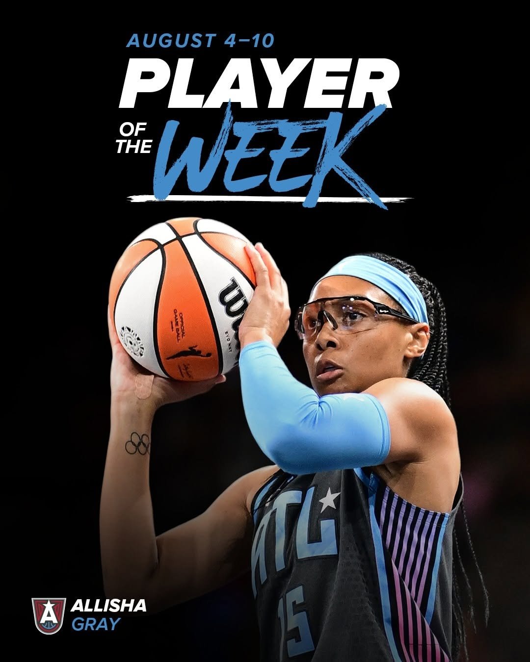 “STACK EM UP AG!”: Allisha Gray Makes History With Third WNBA Player of the Week Honor