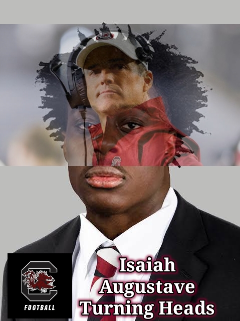“SHANE BEAMER PRAISES Newcomer Isaiah Augustave Turning Heads as Gamecocks’ Backfield X-Factor”