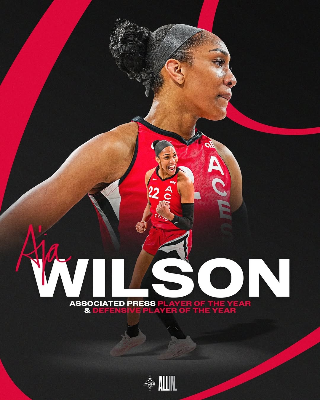 A’ja Wilson Sweeps AP WNBA Awards as Player and Defensive Star; Allisha Gray Joins First Team Honors