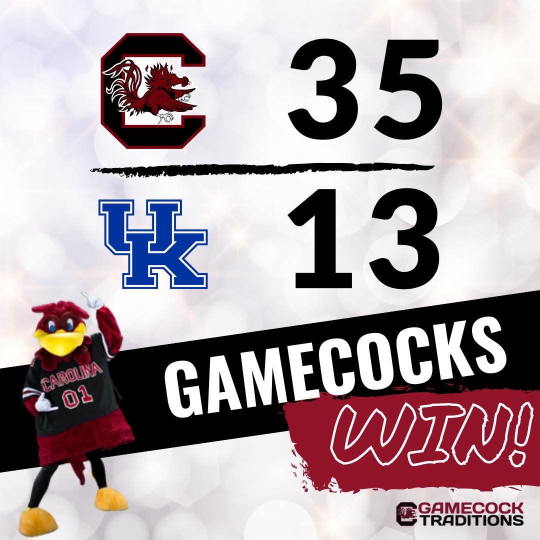 “Pick-Six Party: Gamecocks’ Defense Eviscerates Kentucky in 35–13 Smackdown”