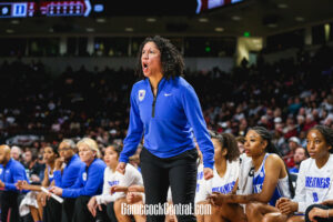 Duke-womens-basketball-coach-Kara-Lawson-during-the-South-Carolina-game-on-Dec-5-2024-Katie-Dugan-GamecockCentral