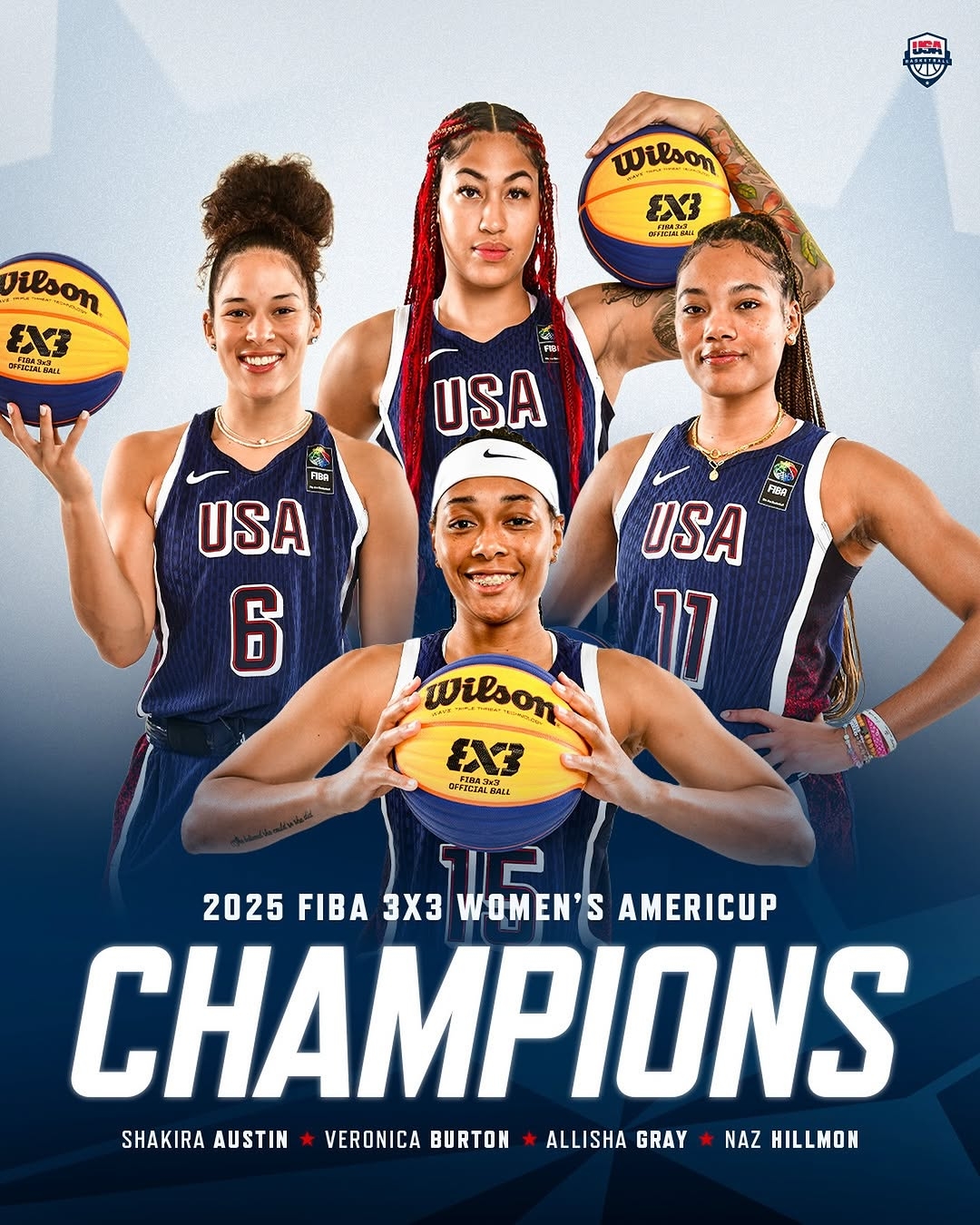 Allisha Gray’s Electrifying Game-Winner Lifts Team USA to 2025 AmeriCup Championship Glory