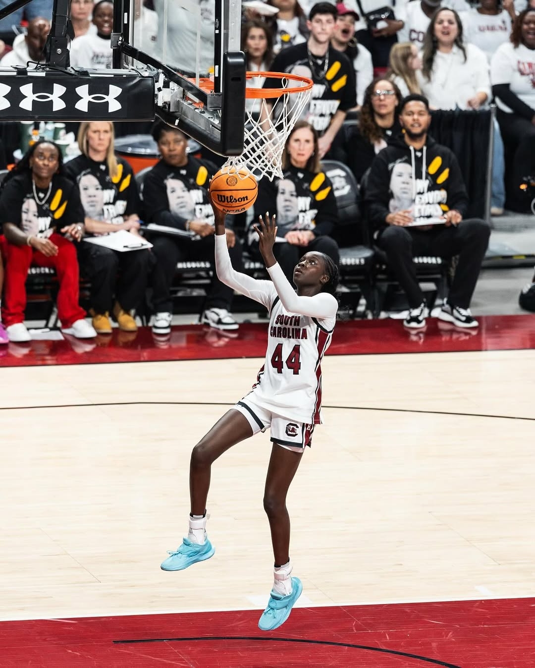 Agot Makeer’s Breakout Moment Gave South Carolina the Lift It Needed Against Texas