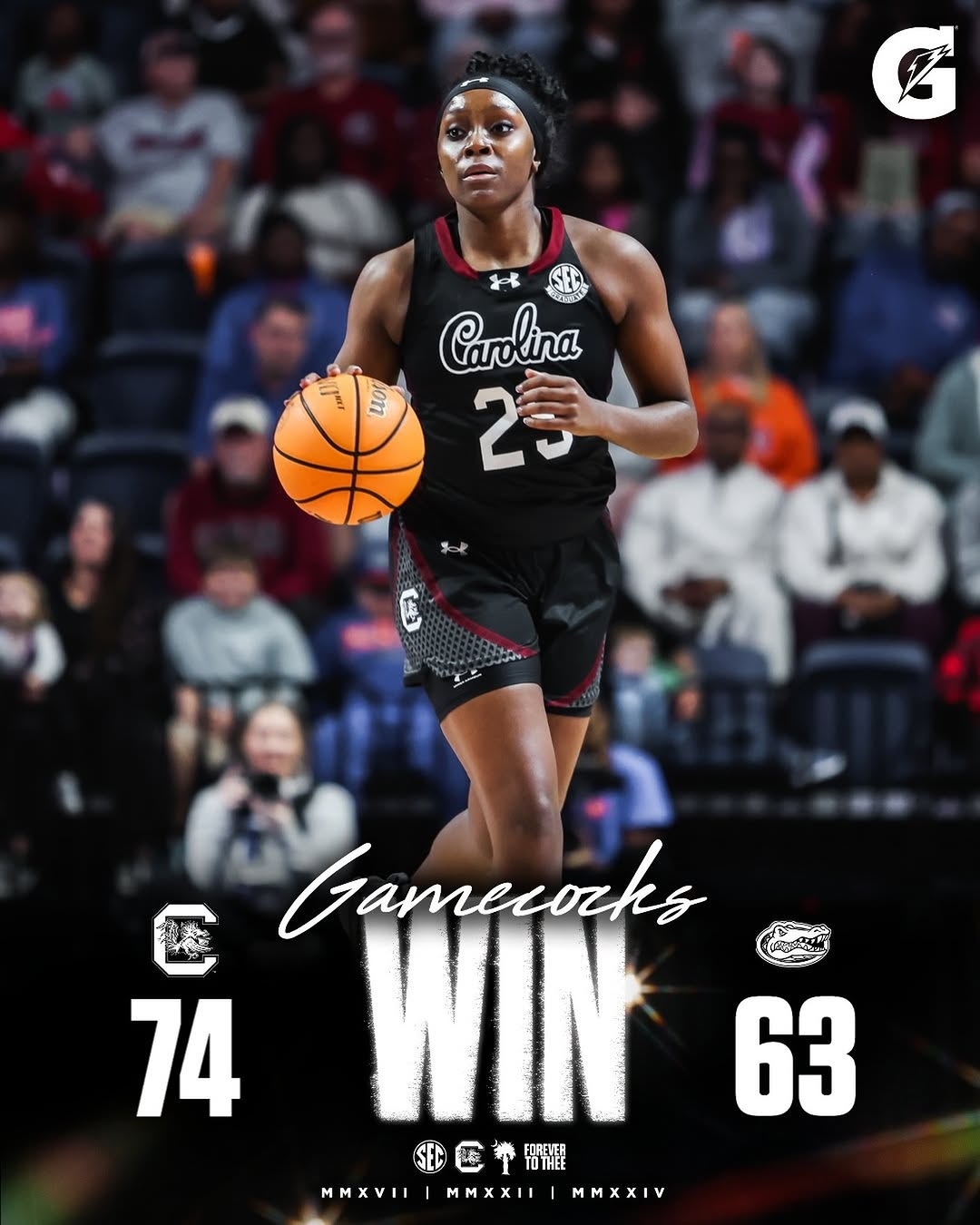 How the Gamecocks Won against Florida on the Road Despite One of Their Worst Offensive Nights