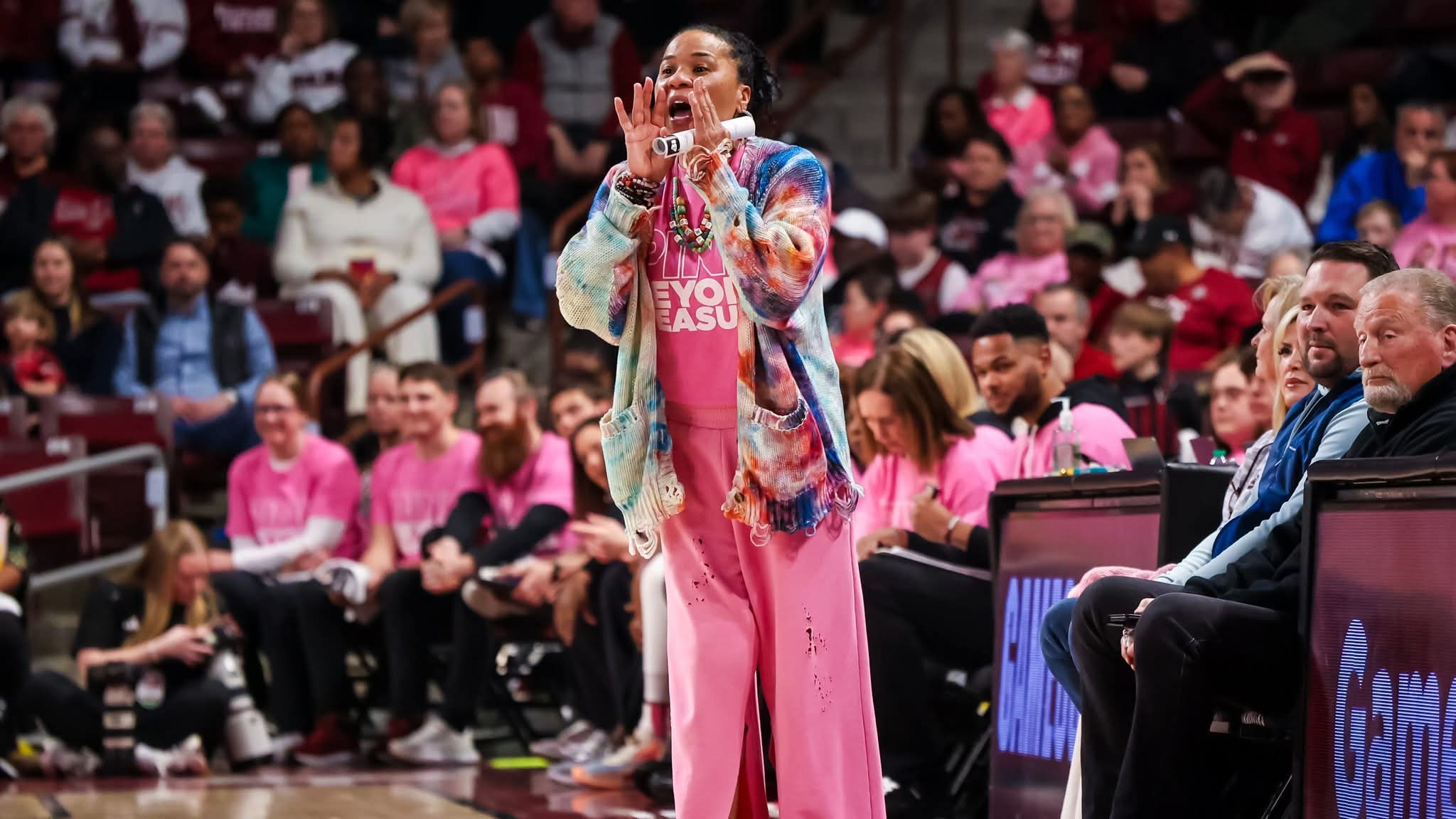 The Meaning Behind the Pink: Why Dawn Staley and the Gamecocks Wore Pink vs. Mississippi State