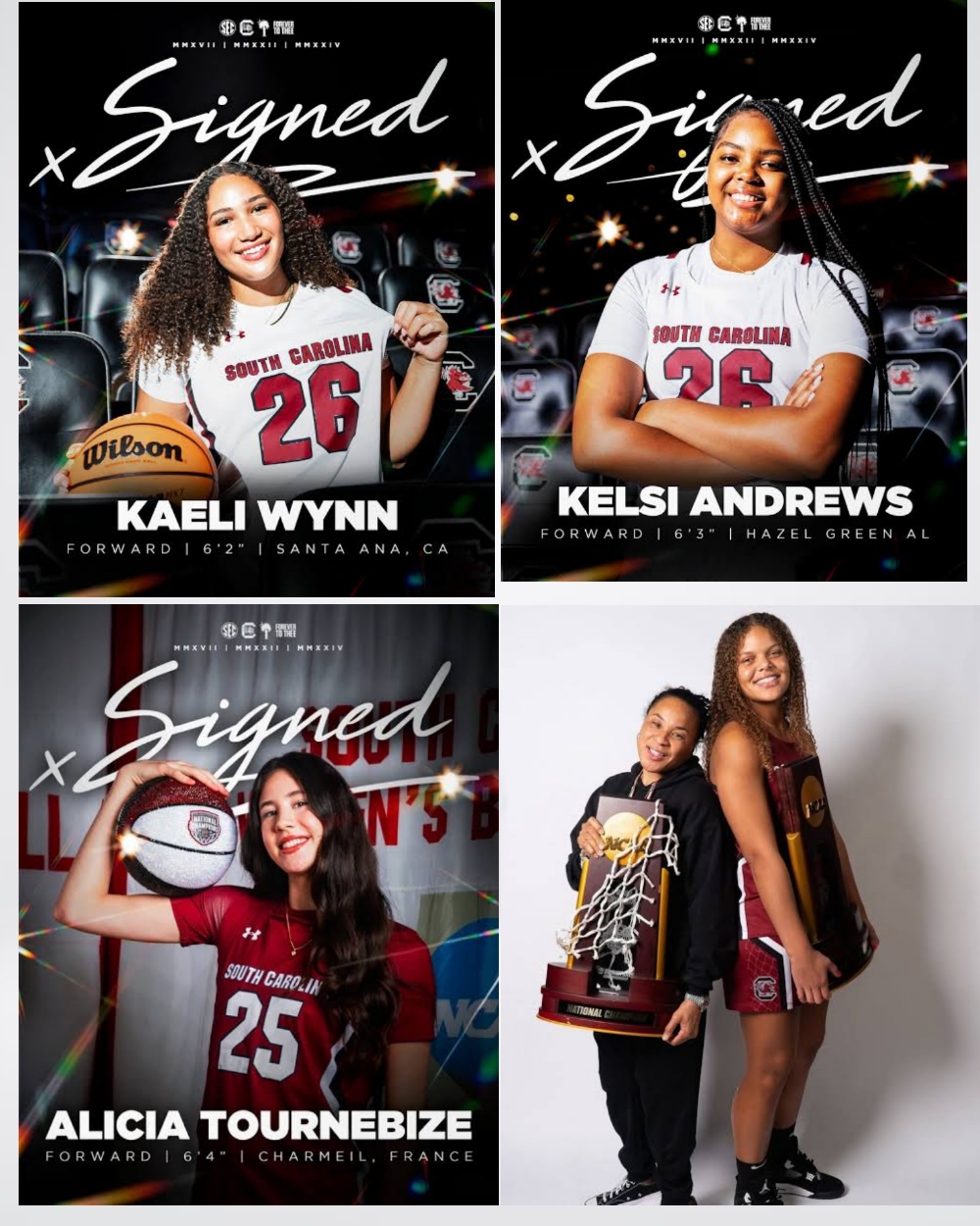 Dawn Staley’s Recruiting Machine Keeps Rolling: South Carolina’s 2026 Class Ranked Fourth in the Nation
