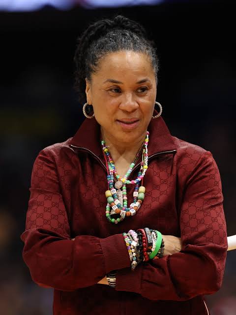 The Story Behind Dawn Staley’s Beaded Necklaces — And Why They Mean Everything