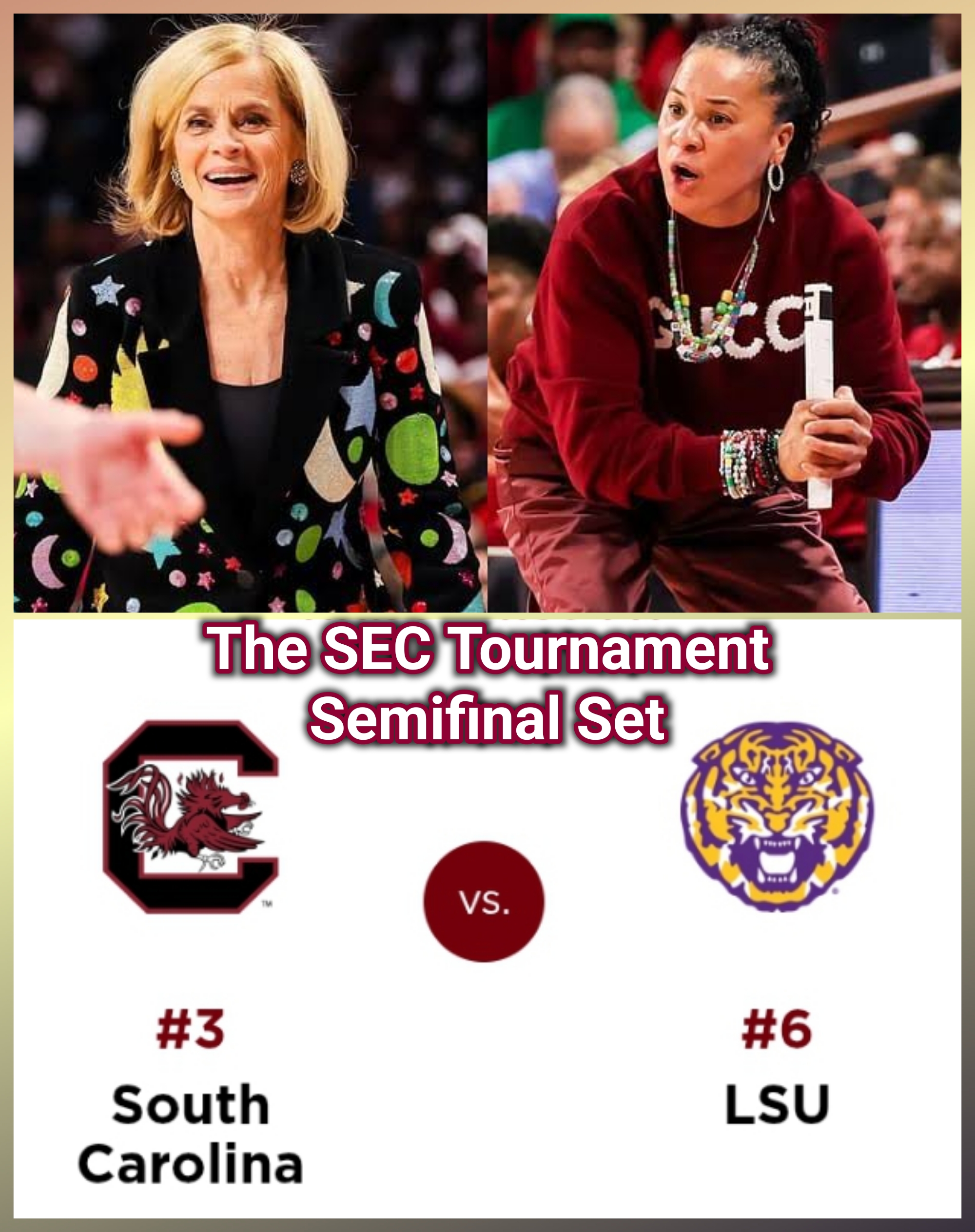 “How to Watch: Time, TV Channel, Radio for The SEC Tournament Semifinal Set between South Carolina and LSU”