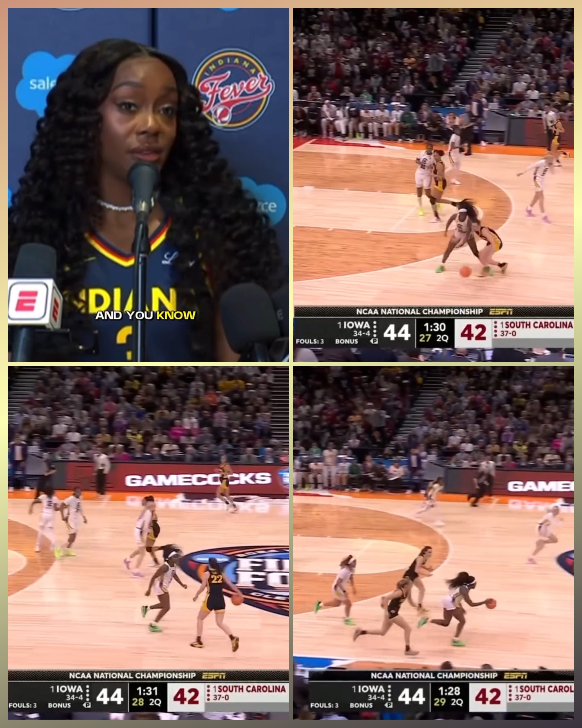 Raven Johnson Addresses The 2023 Caitlin Clark Incident And What She Said Will Silence Every Troll On The Internet