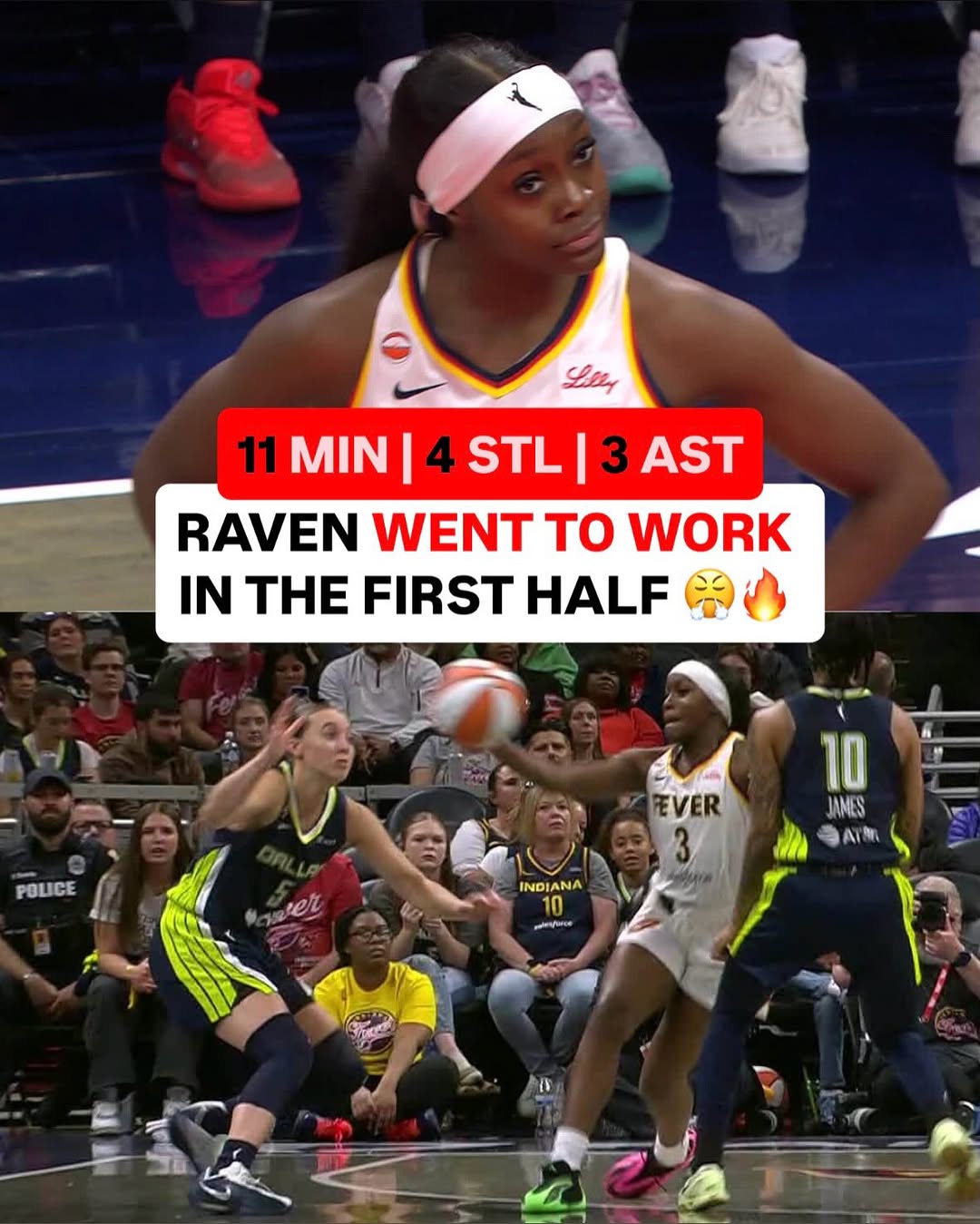 Raven Johnson’s Electrifying Fever Debut and the Unexpected Friendship With Caitlin Clark That Has The Entire WNBA Talking