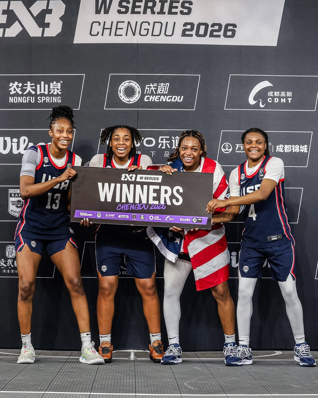 The 9th-Seeded USA Squad Nobody Believed In Just Won The FIBA 3×3 Women’s Series In Chengdu — And The Starting Five Has Deep South Carolina DNA Running Through Its Veins