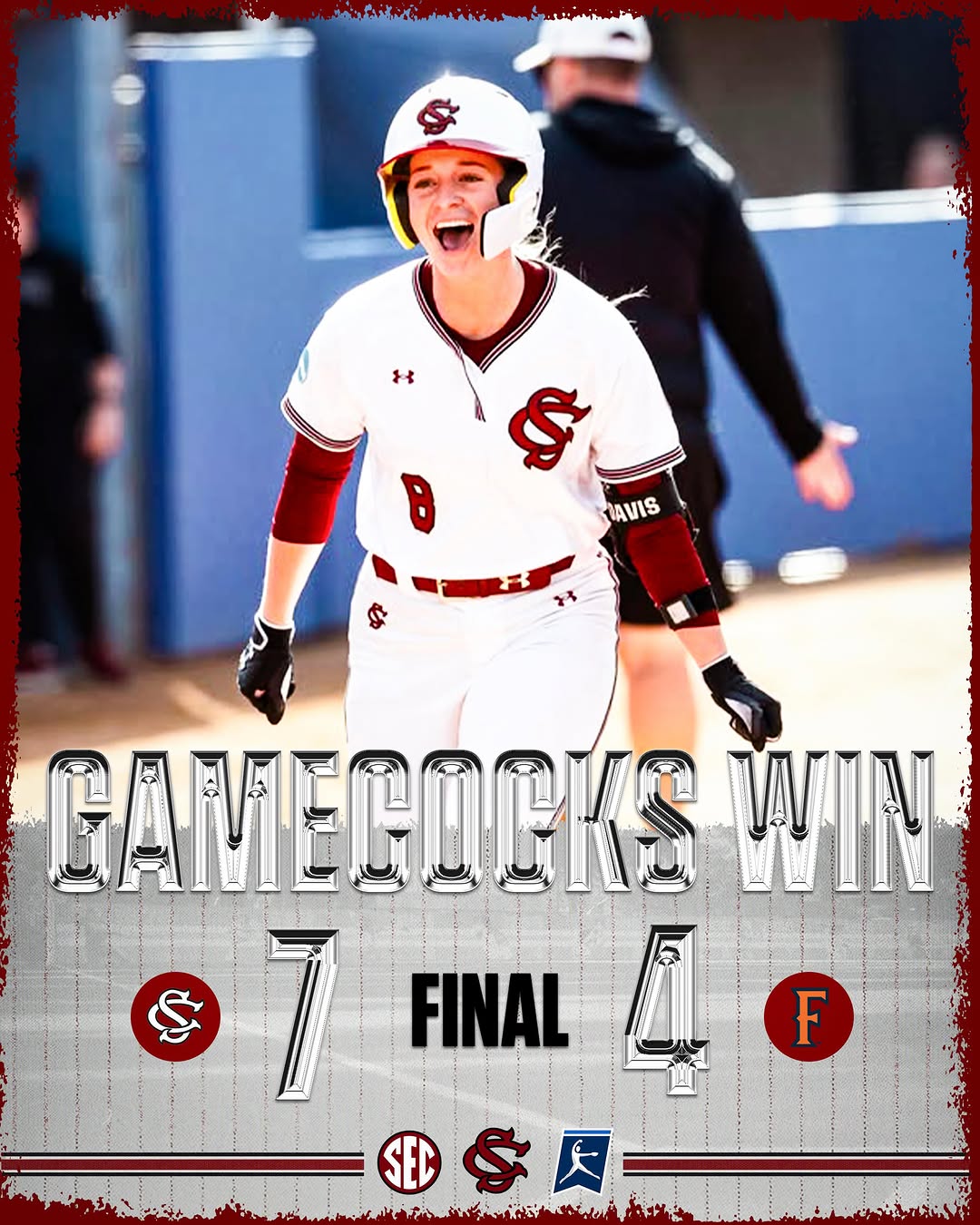 Gritty, Flawed and Ultimately Victorious: South Carolina Softball Opens NCAA Tournament With 7-4 Win Over Cal State Fullerton