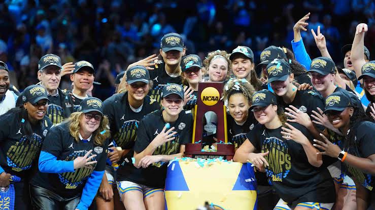 Paying Her Dues: Allisha Gray Rocks UCLA Championship Hoodie After Lost Bet on the Gamecocks