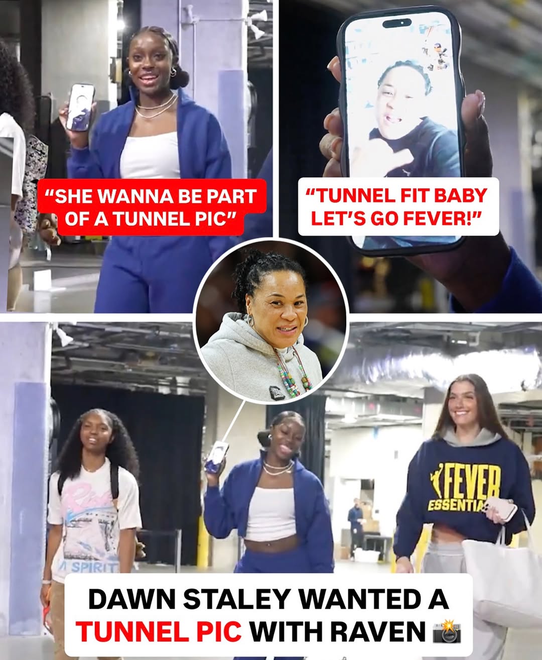 Dawn Staley Called Raven Johnson In The Fever Tunnel And The Internet Cannot Handle How Pure This Moment Is