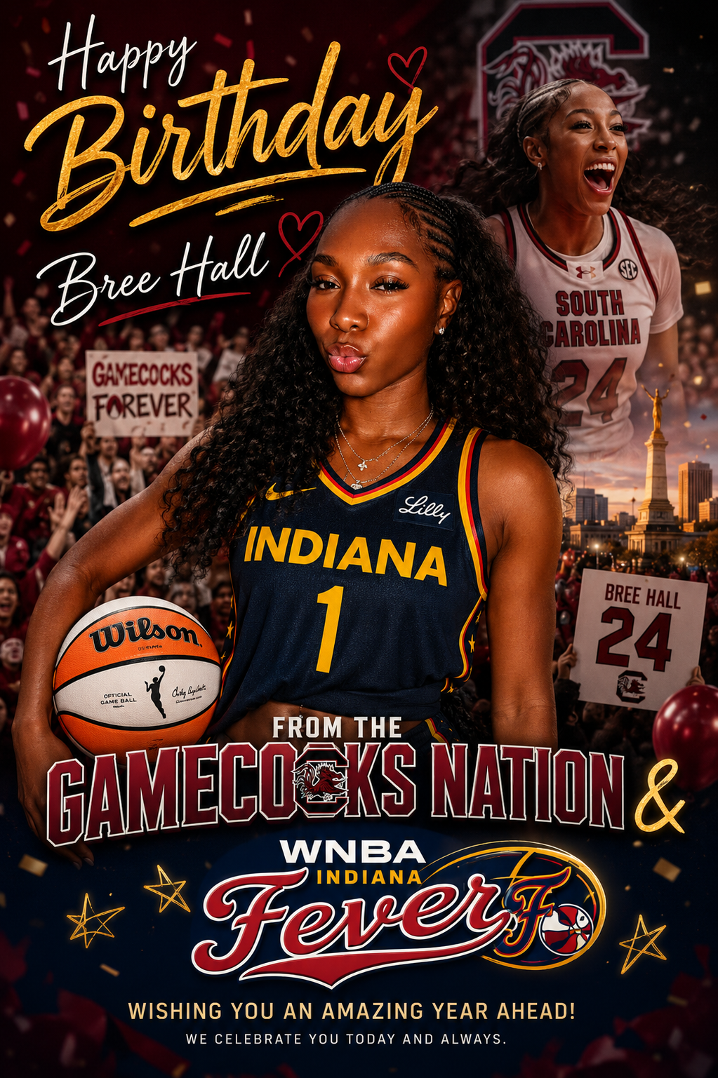 Bree Hall: From Gamecock to Professional, A Journey Built on Toughness