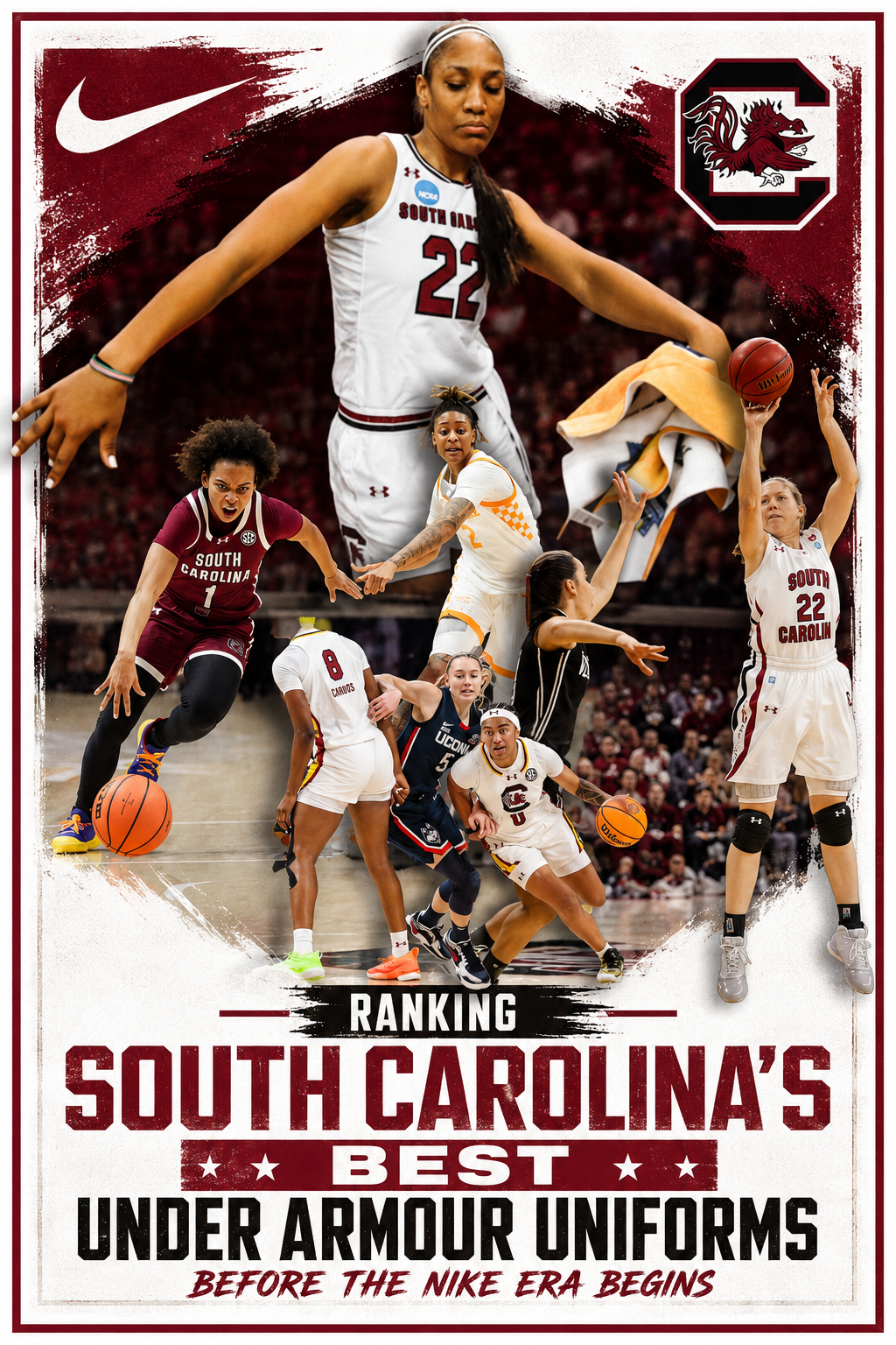 Ranking South Carolina’s Best Under Armour Uniforms Before the Nike Era Begins