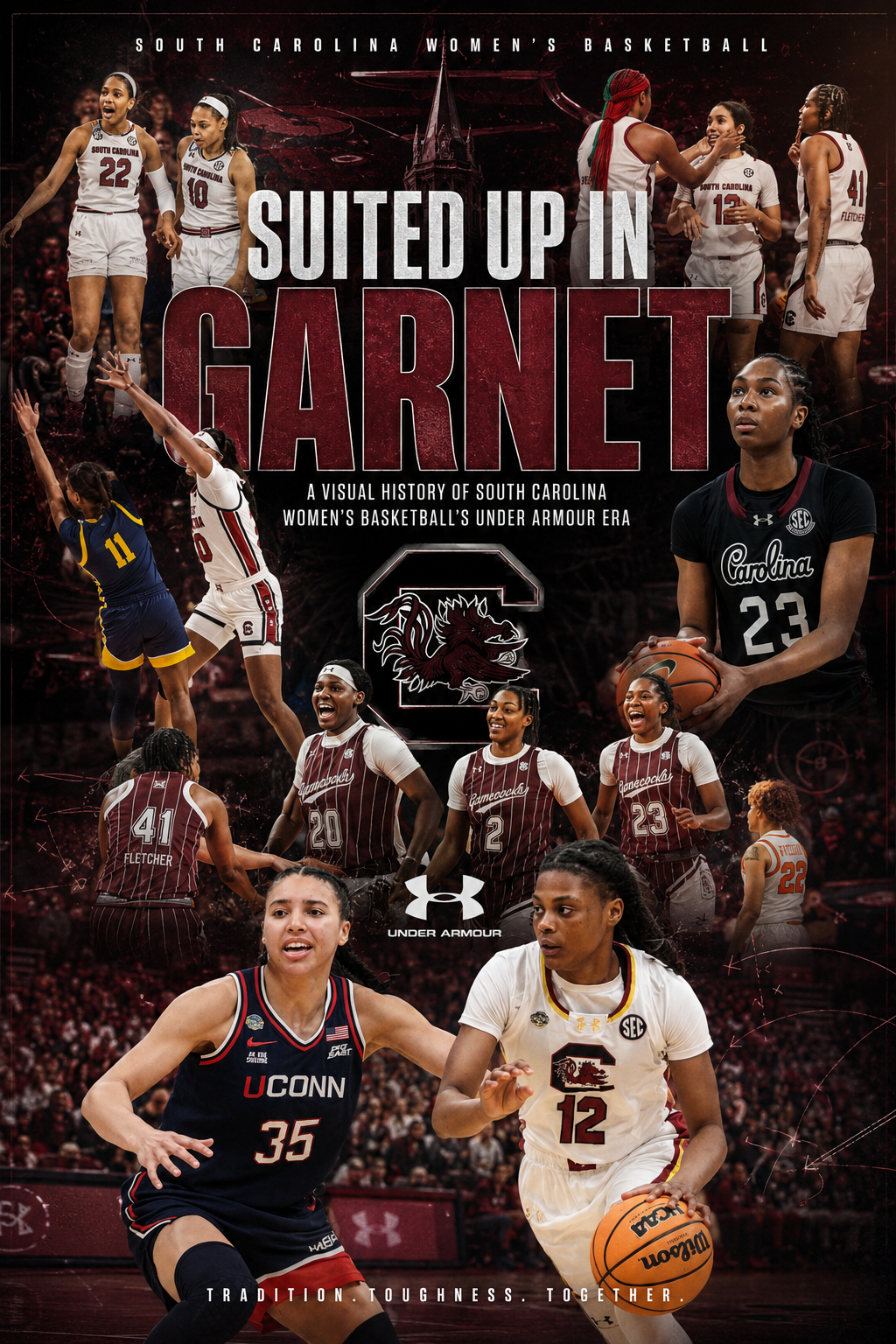 Suited Up in Garnet: A Visual History of South Carolina Women’s Basketball’s Under Armour Era