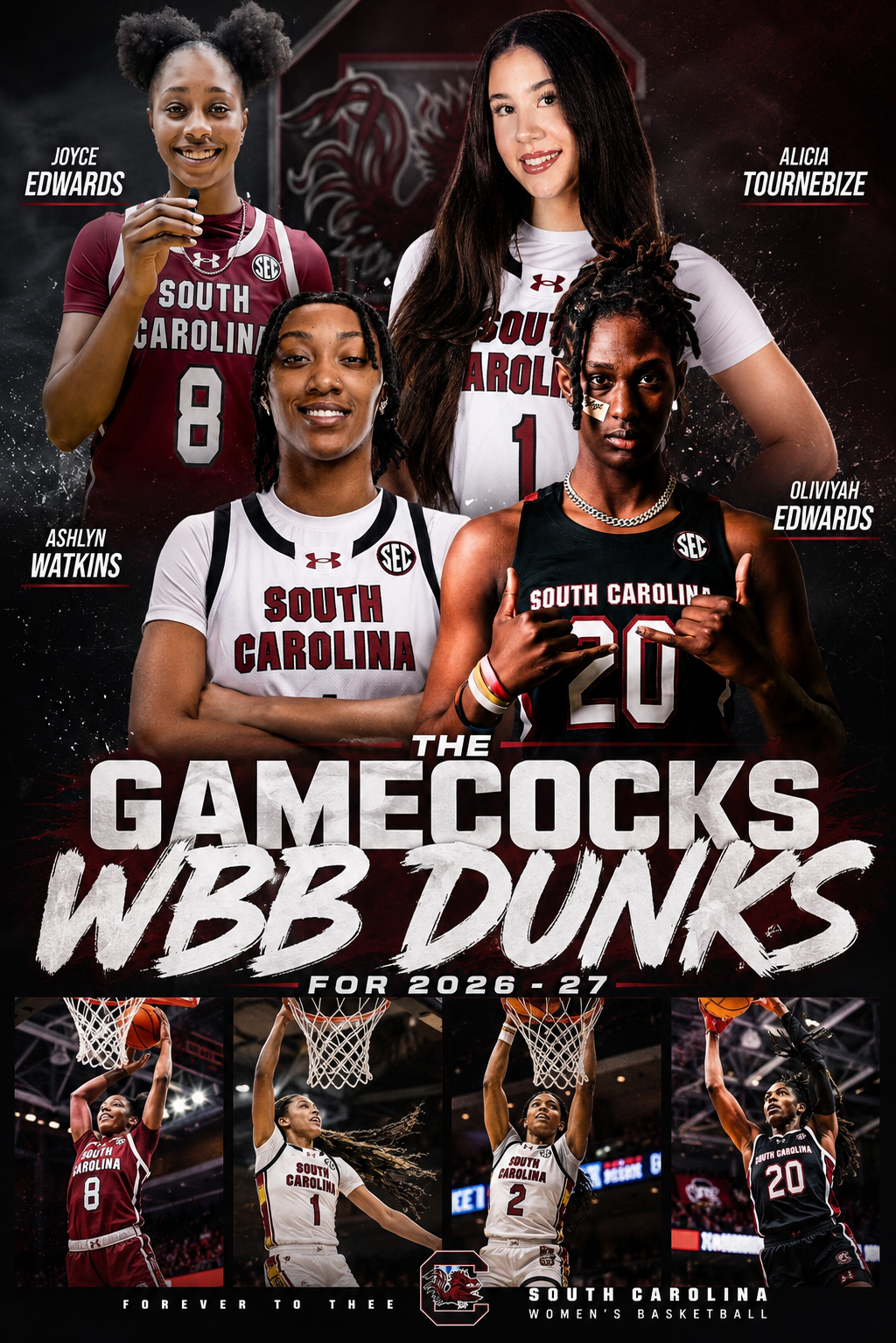 Above the Rim: South Carolina’s 2026-27 Gamecocks Are Building the Most Explosive Frontcourt in Women’s Basketball History