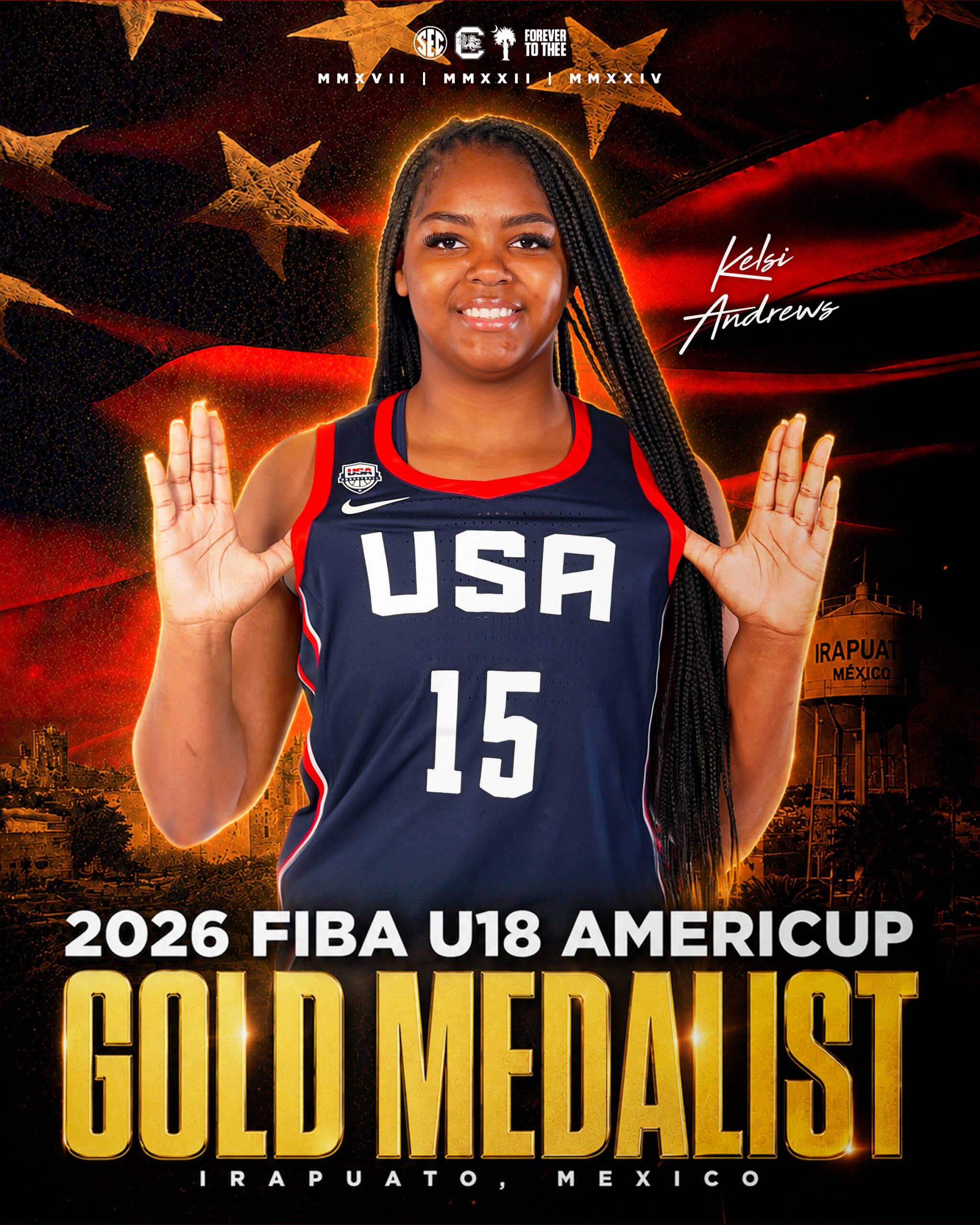 She’s Won 3 Gold Medals and Hasn’t Played a College Game Yet — South Carolina’s Newest Freshman Just Keeps Winning
