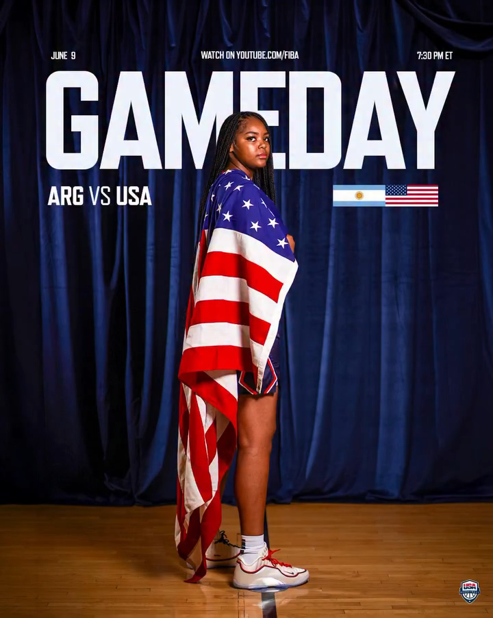 USA Basketball U18 Women’s Team Opens 2026 FIBA AmeriCup Campaign Against Argentina