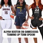 “It’s Always Gamecocks Up”: Boston, Gray and Wilson Reunite on Team Spoon for WNBA All-Star Weekend