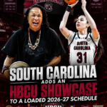 South Carolina Adds an HBCU Showcase to a Loaded 2026-27 Schedule — Here’s What’s Confirmed So Far