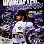 Undrafted, Unbothered: Talmadge LeCroy Signs With the Rockies and Keeps His Pro Career Alive