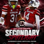 South Carolina’s Secondary Enters Fall Camp with Opportunity — and Plenty of Unanswered Questions