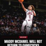 Maddy McDaniel Leaves South Carolina, Dawn Staley Confirms Departure