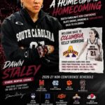 South Carolina’s Non-Conference Slate Grows, Bringing a Familiar Face Back to Columbia
