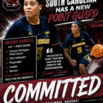 South Carolina Adds Portal Guard Brooke Quarles-Daniels, Bringing Backcourt Depth and Defensive Pedigree