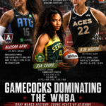 GAMECOCKS IN THE WNBA: Gray Makes WNBA History, Cooke Heats Up as League Heads Into World Cup Break