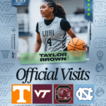 Taylor Brown Becomes South Carolina’s Fifth Official Visitor of the Fall