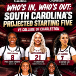 Who’s in, who’s out: South Carolina’s Projected Starting Five vs College of Charleston