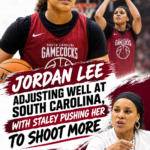 Jordan Lee Adjusting Well at South Carolina, With Staley Pushing Her to Shoot More