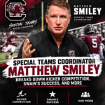 Special Teams Coordinator Matthew Smiley Breaks Down Kicker Competition, Swain’s Success, and More